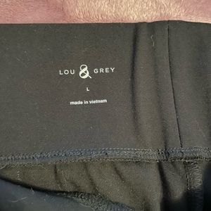 Lou & Grey Black Ponte Leggings